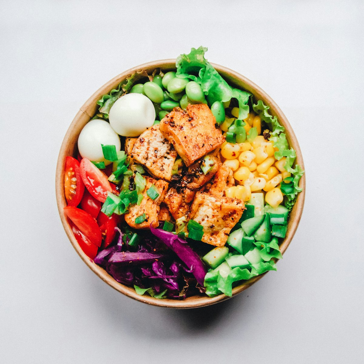 Bowl de frango pós-treino da Marina